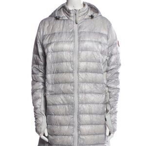 Canada Goose Women's Light Gray Puffer Jacket